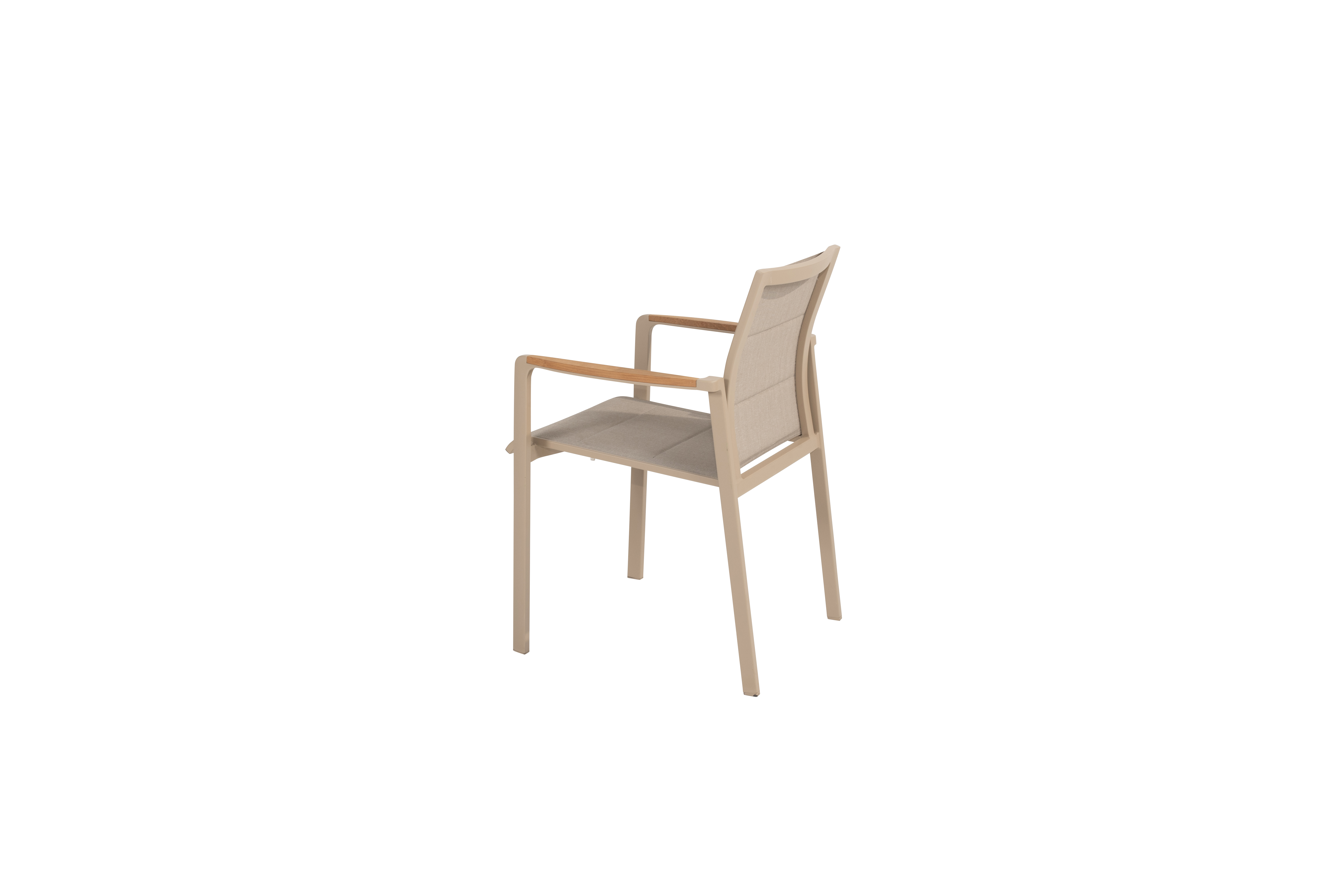 Taste Cortina Dining Chair Stackable - Latte